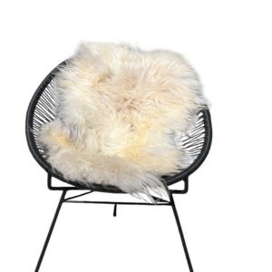 IJslandse schapenvacht - naturel mélange - langharig