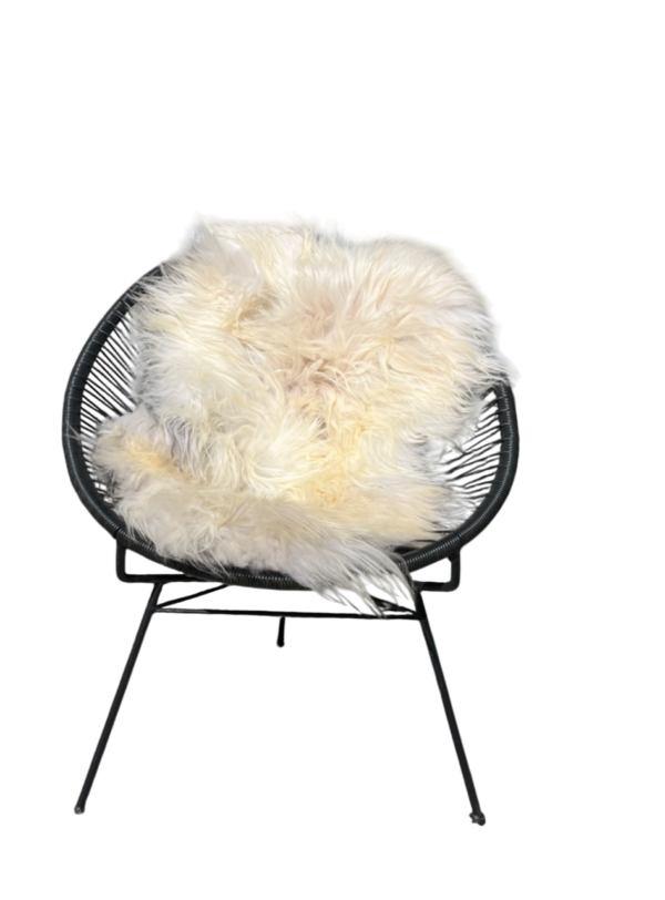 IJslandse schapenvacht - naturel mélange - langharig