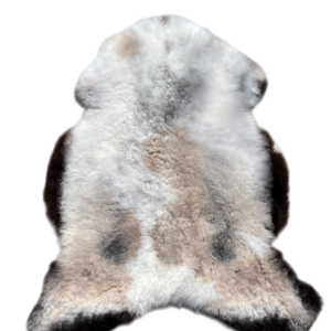 IJslandse schapenvacht - naturel mélange - kortharig