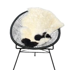 IJslandse schapenvacht - naturel gespot