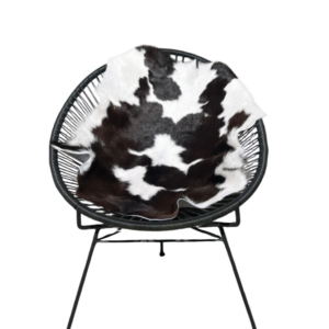 Kalfsvel- zwart/wit gevlekt