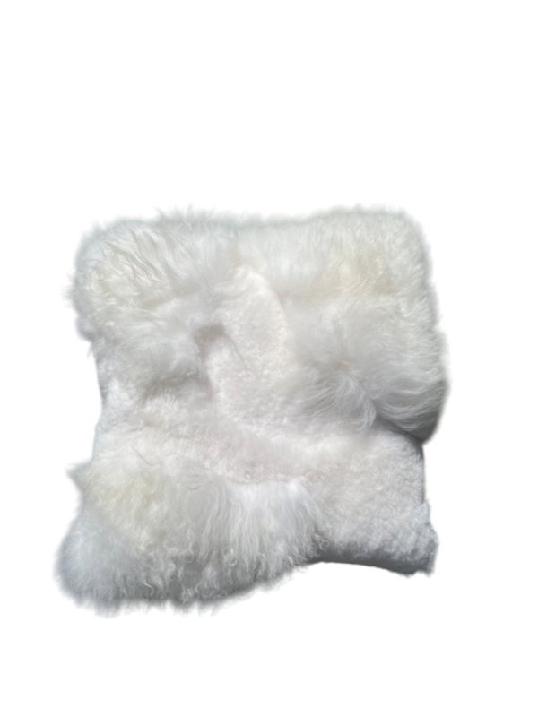 Kussen IJslands wit - patchwork- 70x70cm