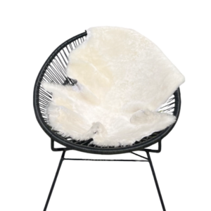 Australische schapenvacht - wit - 12-15mm kortgeschoren