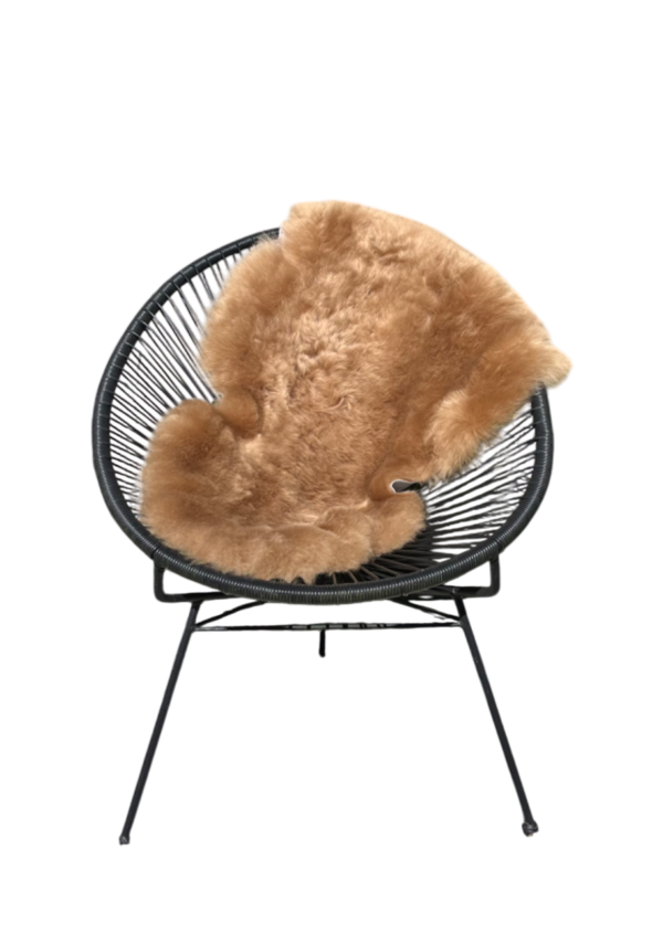 IJslandse schapenvacht - Camel gekleurd - kortharig