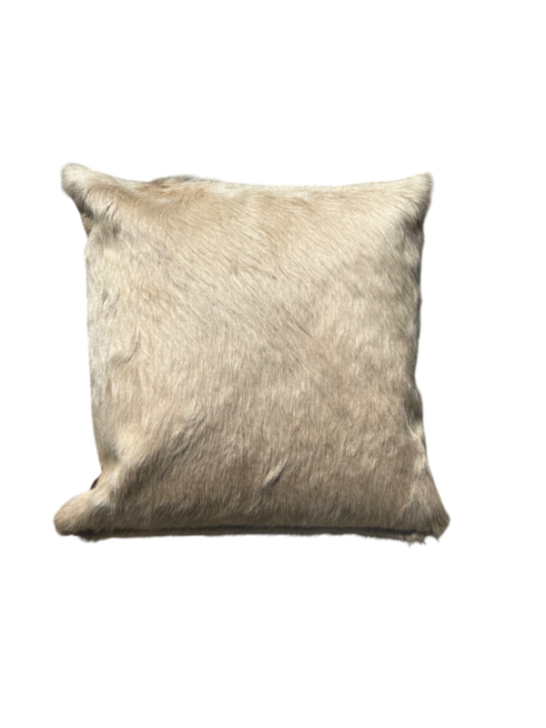 Kussen koehuid - beige - 50x50