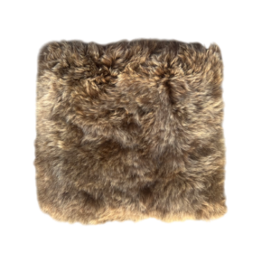 Stoelpad -  gekleurd koperkleur - 35x35cm