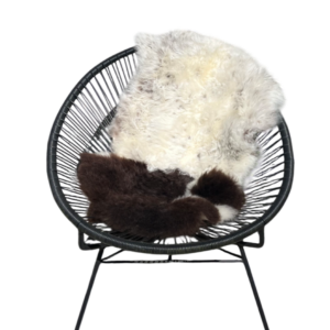 IJslandse schapenvacht - naturel gespot