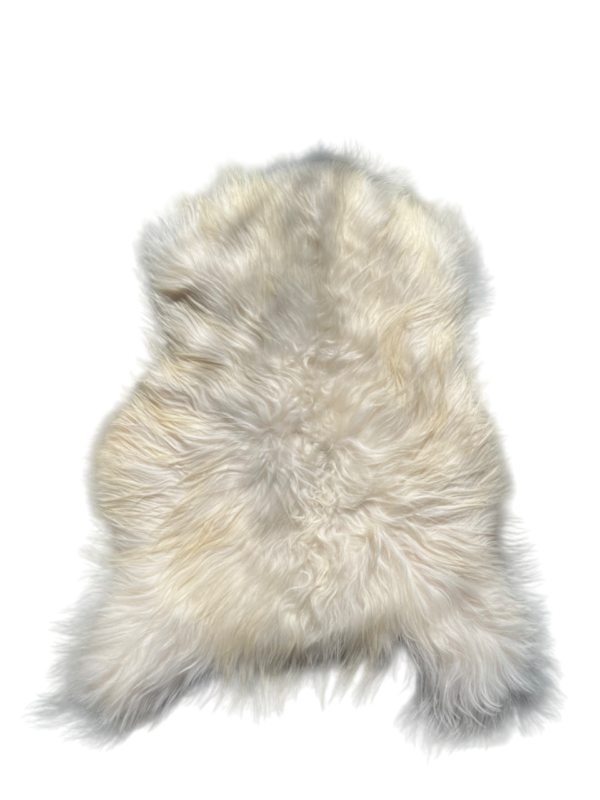 IJslandse schapenvacht - Gebroken wit - langharig