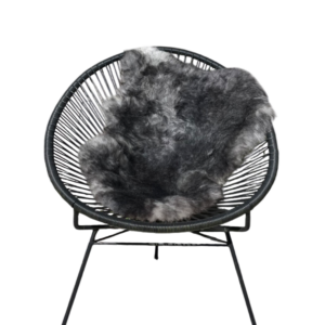 IJslandse schapenvacht - naturel grijs - kortharig