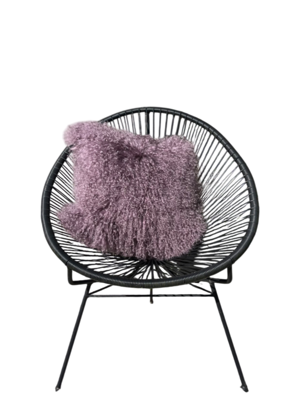 Kussen Tibetaans paars gekleurd 50x50