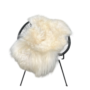 IJslandse schapenvacht - Gebroken wit - langharig