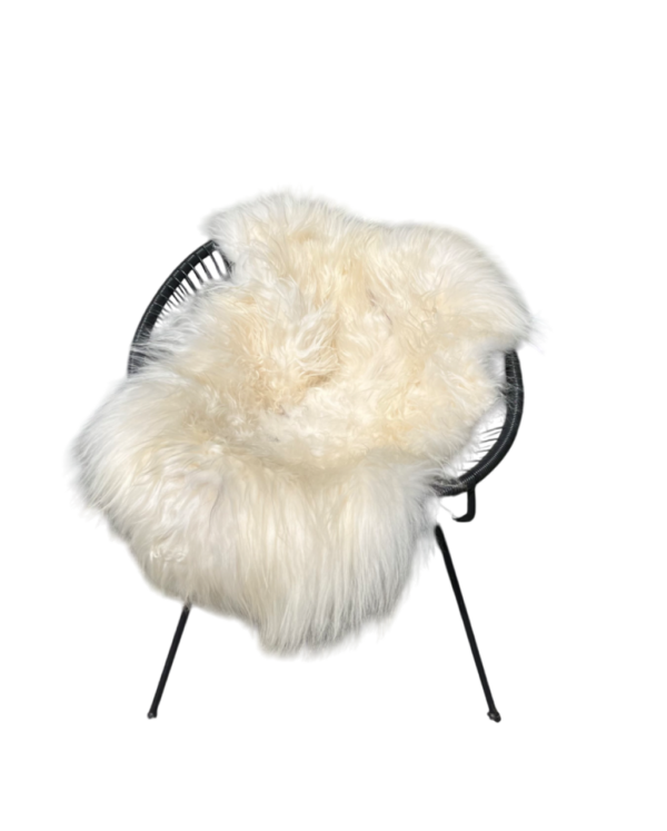 IJslandse schapenvacht - Gebroken wit - langharig