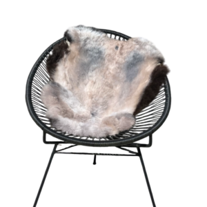 IJslandse schapenvacht - naturel mélange - kortharig