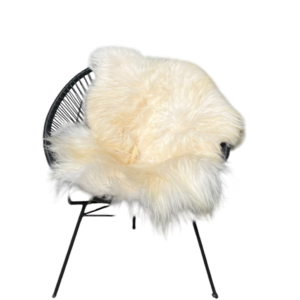 IJslandse schapenvacht - Gebroken wit - langharig