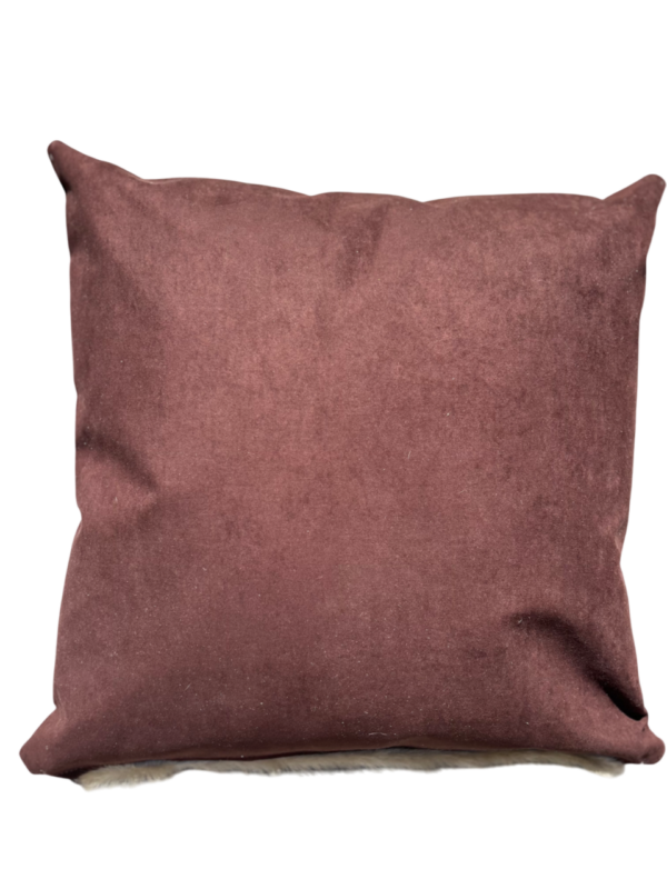 Kussen koehuid - beige - 50x50