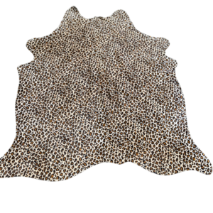 Koehuid met LEOPARD print