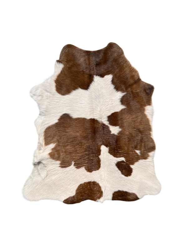 Kalfsvel- bruin/wit gevlekt