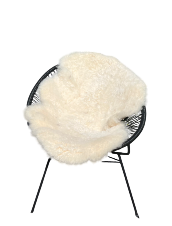 IJslandse schapenvacht - Gebroken wit