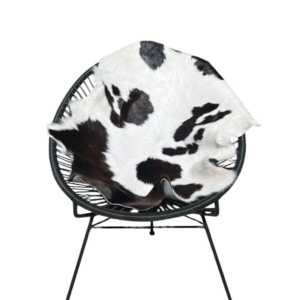 Kalfsvel- wit/zwart gevlekt