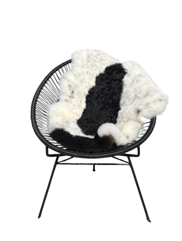 IJslandse schapenvacht - naturel gespot