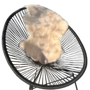 Lamsvel - light mélange- maat V