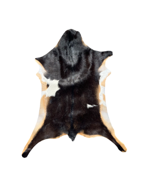 Geitenvel bruin/zwart