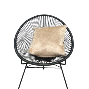 Kussen koehuid - beige - 50x50