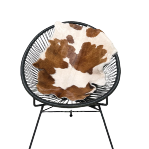 Kalfsvel- bruin/wit gevlekt