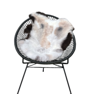 IJslandse schapenvacht - naturel mélange - kortharig