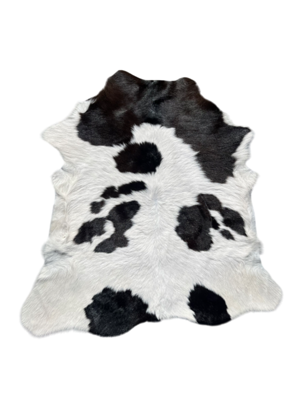 Kalfsvel- wit/zwart gevlekt