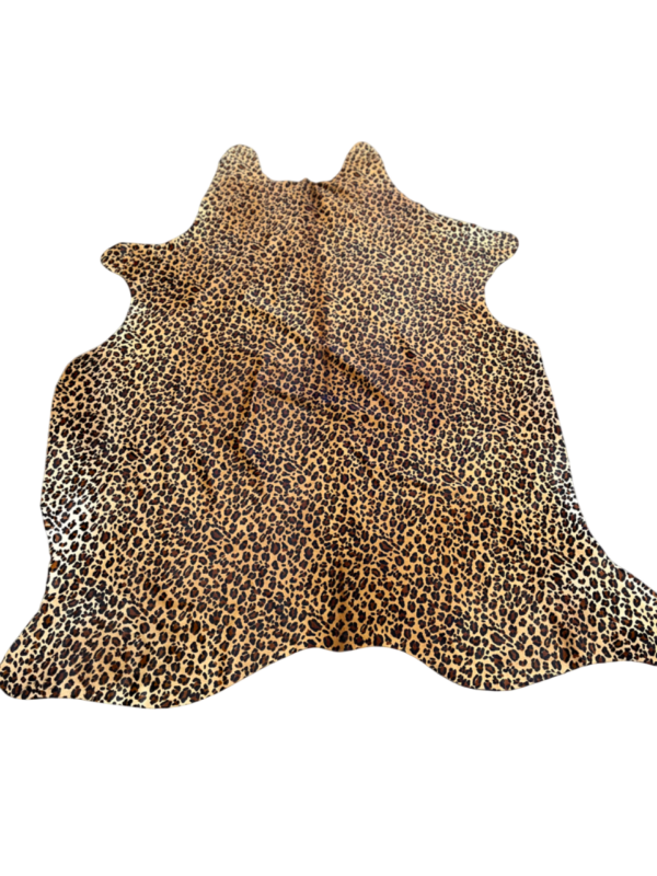 Koehuid met LEOPARD print