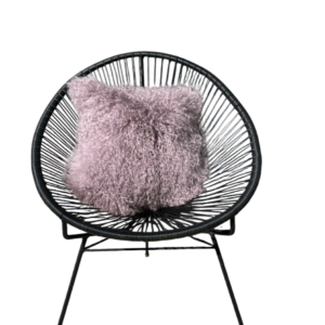 Kussen Tibetaans roze/paars gekleurd 50x50