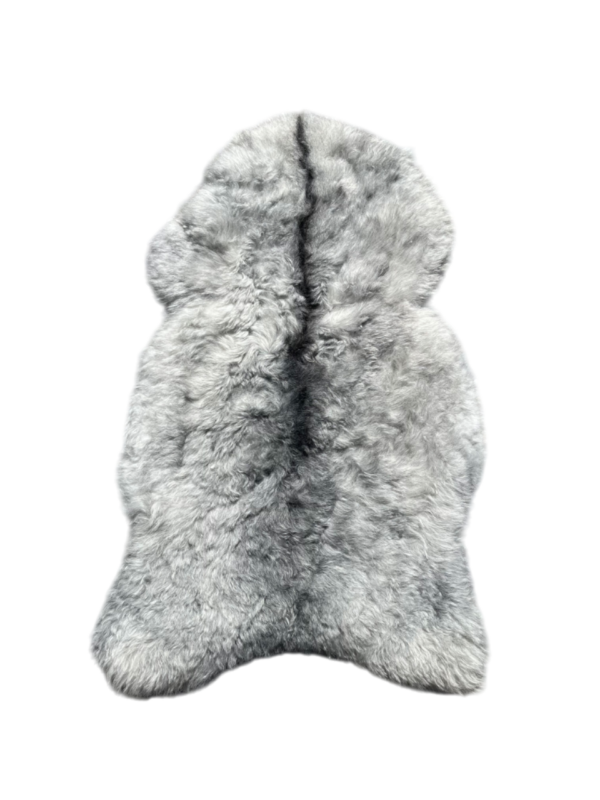 IJslandse schapenvacht - naturel grijs - kortharig