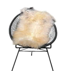 IJslandse schapenvacht - naturel mélange - langharig