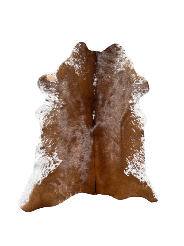 Kalfsvel- bruin/wit gespikkeld