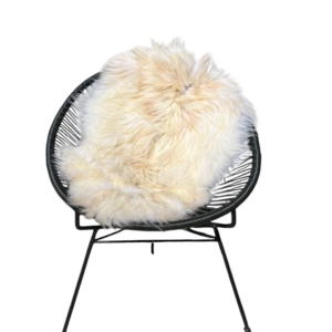 IJslandse schapenvacht - naturel mélange - langharig