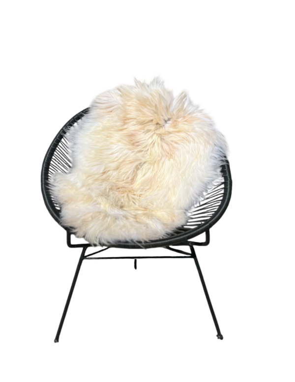 IJslandse schapenvacht - naturel mélange - langharig