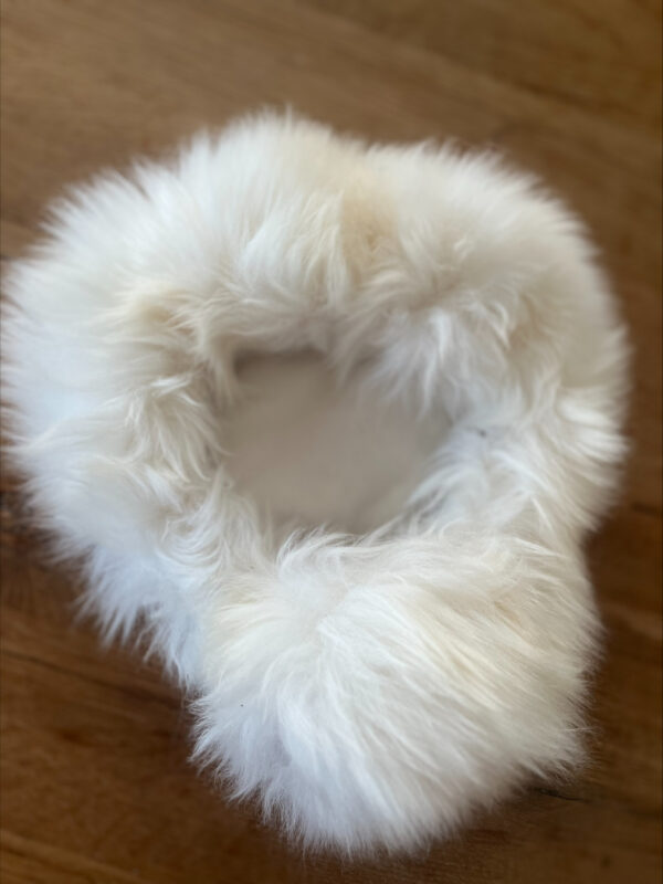 Fietszadelhoes - wit