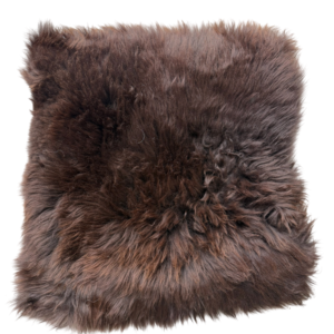 Stoelpad - Engels bruin/zwart - vierkant 45x45cm